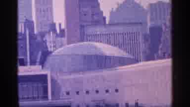 New York City (1964): Looking Over Tops Of Buildings In Central City Business Zone