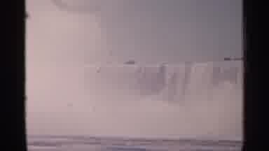 Niagra Falls Canada (1964): Bug Waterfall With Fog On Bottom