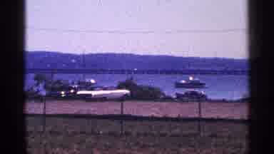 Niagra Falls Canada (1964): Boats Are Docked Beside Pier On Sandy Beach Father