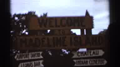 Duluth Minnesota (1965): Wooden Sign Ares Welcome Madeline Sing Along With View A