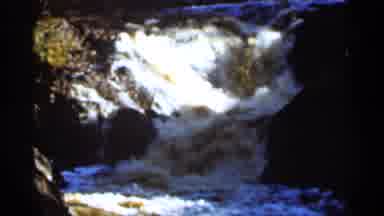 Duluth Minnesota (1965): Water Going Down Stream Into River Bed