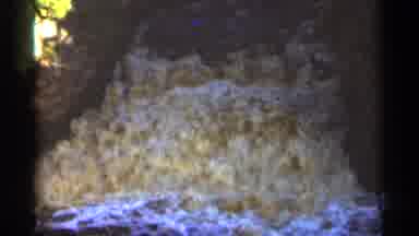 Duluth Minnesota (1965): Two Scenes Of Water First Is Water Upping On Rocks Second