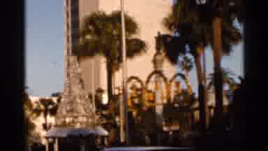Florida USA (1966): Brown Building Tree And John Alsop Jr Bridge On Cleo Sunny Day