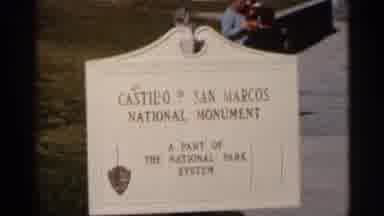 Florida USA (1966): Sign That As Been D Educated In Father Of Intention Monument