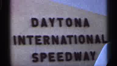 Florida USA (1966): Dayton International Speedy Sign Fuel Filling Station Inside