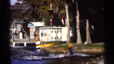 Florida USA (1966): Wintering On Like Person Trying To Get Up On Air Skis And