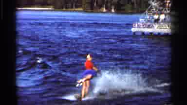 Florida USA (1966): Footage Water Spotter Girl Vintage Skywriter Keyword Mp Jump