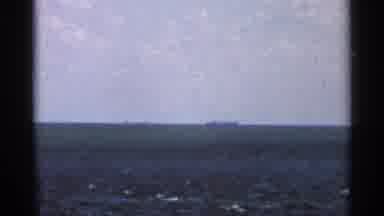 Florida USA (1966): White Plantation Key Sign And Island On Bright Sunny Day