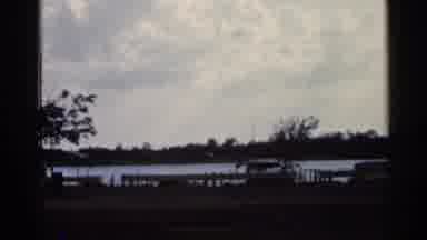 Florida USA (1966): Palm Tree On Sandy Tn Island On Cleo Day