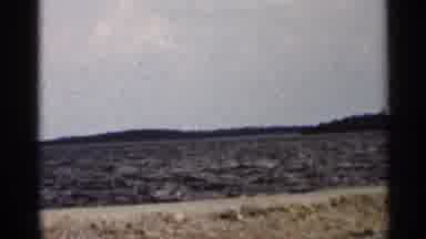 Florida USA (1966): Irrigation System Watering Carps On Sunny Day