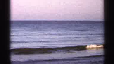 Florida USA (1966): Enjoying Ocean Eves During Day On Beach Having Fun