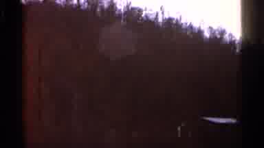Georgia USA (1966): Trees And Hills On Cleo Sunny Day