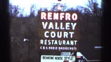 Georgia USA (1966): Forefather Alley Court Restaurant Land