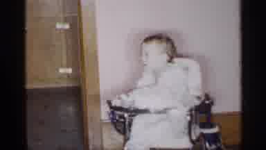 New York (1955): Mir With Baby In High Chair