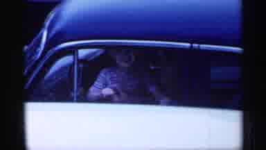 New York (1955): Two Guys Sitting Together In Room And A Baby Locked In Car