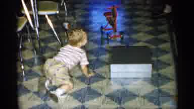New York (1955): Child On Kitchen Flo Other Playing Standing Up