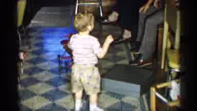 New York (1955): Boy Very Angry To Play With Same Toy But His Father Ska Him To