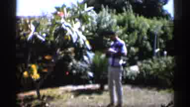 Alabama (1958): Family Preparing To The Still Photos Outside In Summer In Windy
