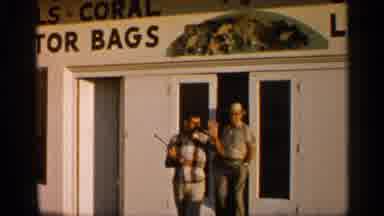 Alabama (1958): Two Men Followed By Two Women Exiting A Building