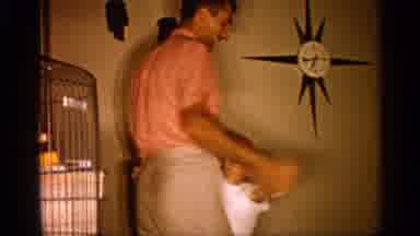Alabama (1958): Man Wearing Pink Shirt Dances With Kid Wearing White Shirt