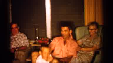 Alabama (1958): Father Wrestles Playfully With His Son S Grandma And Grandpa Sit