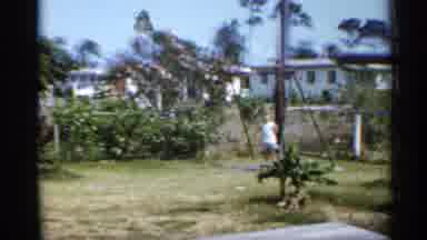 Florida (1958): Boy Enjoys His Ride In The Skiing And Other Ply Are Inside Park