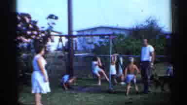 Florida (1958): Full Family Father On Small To Big Enjoys Big Park And Skying