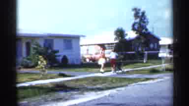 Florida (1958): Full Family Members Walking Round Rod Side And Car Man Captures At