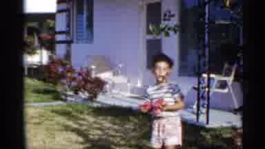 Florida (1958): Some Children Enjoys In Clem Pace With Grey Buildings Round M