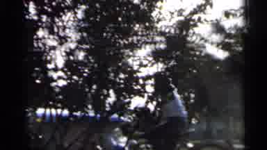 Florida (1958): Little Boy Rides Bike And Stands On Pothers Abating Goofy In