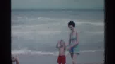 Florida (1958): Mir Father And Air Two Sons Enjoying Air A Cation At Sea Shearer