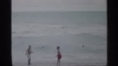Florida (1958): Two Boys And One Ocean Surf On Cleo Day
