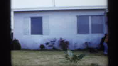 Florida (1958): Street Houses And Family In Curl Neighborhood