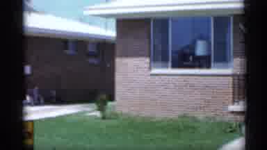 Florida (1958): A Happy Family Outside A Home