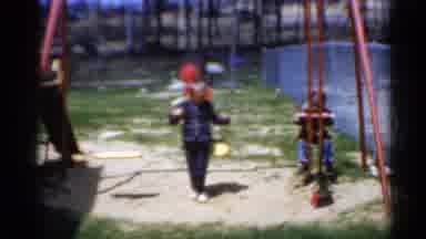 Florida (1958): Group Of Boys Enjoying In Playing Are Outside Park
