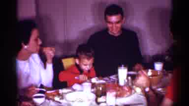 New Jersey (1958): Family Having Dinner