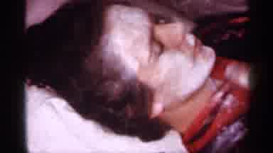 New Jersey (1958): Woman Lying On Couch With Powder All Over Her Face That Child