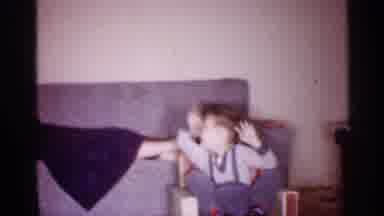 New Jersey (1958): Toddler Eves Eddy Holding Comer