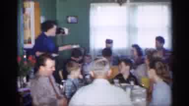 New Jersey (1958): Ten Other Eleven People And Children Pitted In Dining Room