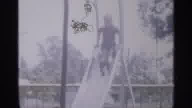 New Jersey (1958): Kid Slides Down Happily