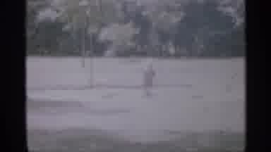 New Jersey (1958): Old Video Footage Of Children Playing In Park On Sunny Day