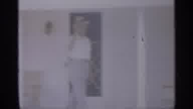 New Jersey (1958): Man Wearing Ht Walks On Pothers Of House By Huge Gs Ink