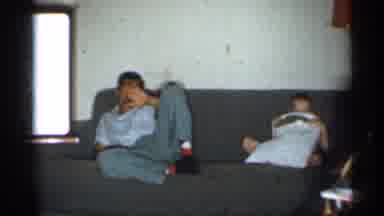 New Jersey (1958): Boys Having Fun Just Being Boys On A Evening Night Watching TV