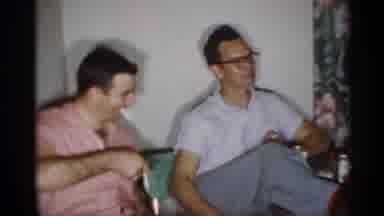 Dad's fashion advice? 'Red means hide your face from me'!