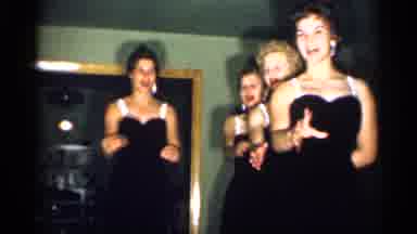 New Jersey (1958): Four Women Dressed In Black Once And Sing In Unison Father