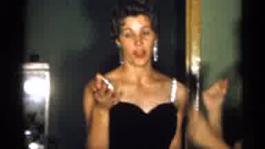 New Jersey (1958): Cute Young Ladies Dressed Very Geothermal And Elegant One Lady