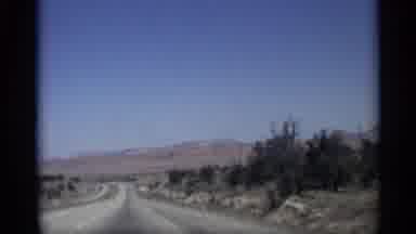 Arizona (1959): Car On Different Rods But With Beautiful Views Of Some State Of