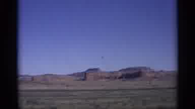 Arizona (1959): Mountain Structures Father On Moving Vehicle