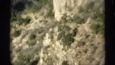 Arizona (1959): Man Enjoys Hillside And Nature Is Looking Purely Grey To Watch