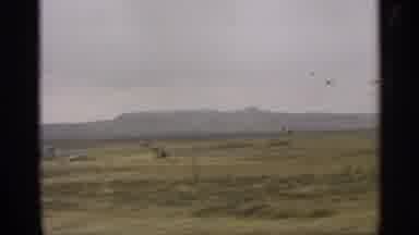 Arizona (1959): View Father On Outside Of Moving Car Landscape Is Seen And Rod